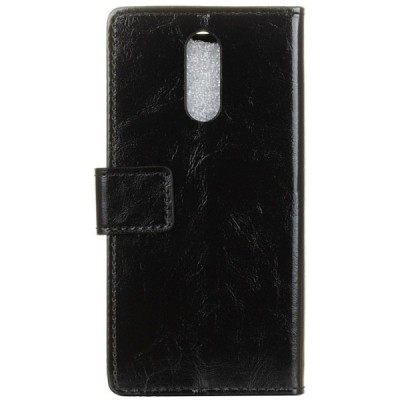 Sony Xperia 1 (XZ4) atvēramais ādas melns maciņš (maks) / Vacins.lv