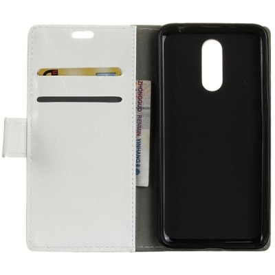 Sony Xperia 1 (XZ4) atvēramais ādas balts maciņš (maks) / Vacins.lv