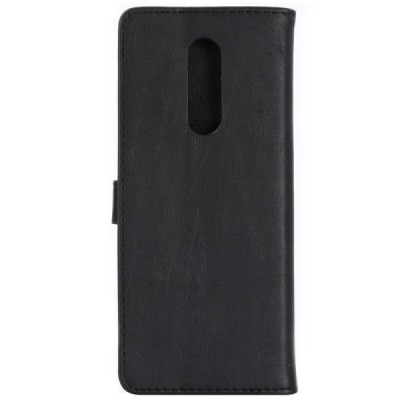 Sony Xperia 1 (XZ4) atvēramais ādas melns retro maciņš (maks) / Vacins.lv