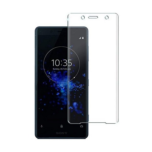 „Imak“ Tempered Glass pilnai dengiantis apsauginis ekrano stiklas 0.2 mm - skaidrus (Xperia XZ2 Compact)