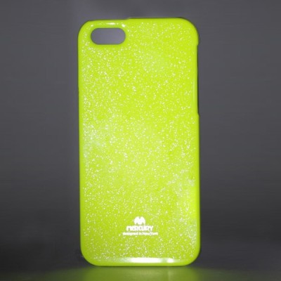 „Mercury“ Color kieto silikono (TPU) žalias Apple iPhone SE (5, 5s) dėklas (dėkliukas) / Priedai.lt