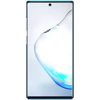 Nillkin Frosted Shield Samsung Galaxy Note 10+ (N975F) mėlynas plastikinis dėklas / Priedai.lt