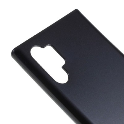 Samsung Galaxy Note 10+ (N975F) Mercury juodas kieto silikono tpu dėklas - nugarėlė / Priedai.lt