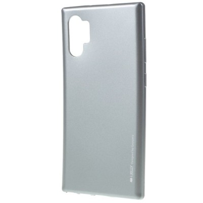 Samsung Galaxy Note 10+ (N975F) Mercury pelēks cieta silikona (TPU) apvalks / Vacins.lv