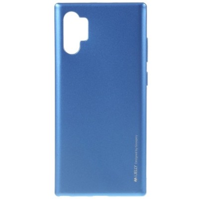 Samsung Galaxy Note 10+ (N975F) Mercury zils cieta silikona (TPU) apvalks / vacins.lv