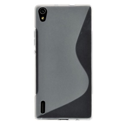 Huawei Ascend P7 dzidrs cieta silikona futrālis / Vacins.lv