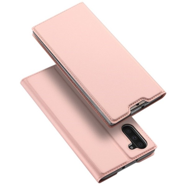 „Dux Ducis“ Skin atverčiamas dėklas - rožinis (Galaxy Note 10)
