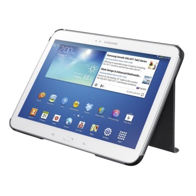 Origināls Samsung Galaxy Tab 3 10.1 P5200 (P5210) Book Cover atvēramais melns futrālis / Vacins.lv