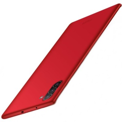 „Mofi“ Shield Samsung Galaxy Note 10 (N970F) raudonas plastikinis dėklas / Priedai.lt