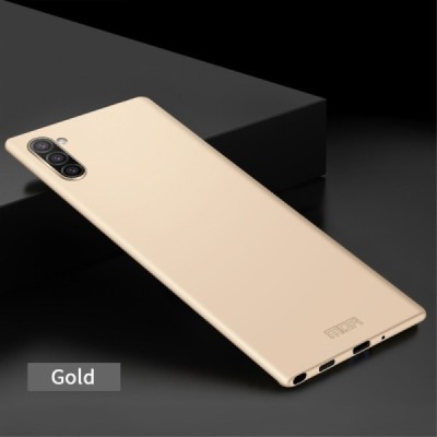 Samsung Galaxy Note 10 (N970F) „Mofi“ Shield zelta plastmasas apvalks / vacins.lv