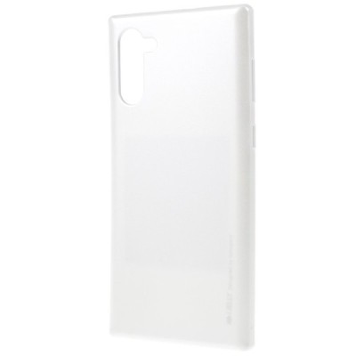Samsung Galaxy Note 10 (N970F) Mercury baltas kieto silikono tpu dėklas - nugarėlė / Priedai.lt