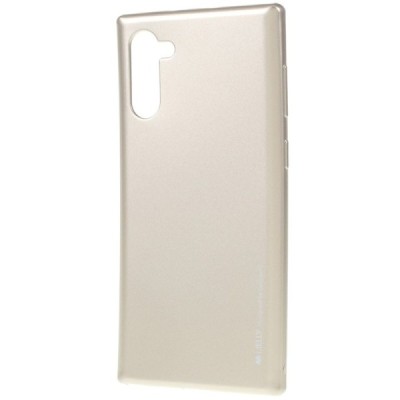 Samsung Galaxy Note 10 (N970F) Mercury auksinis kieto silikono tpu dėklas - nugarėlė / Priedai.lt