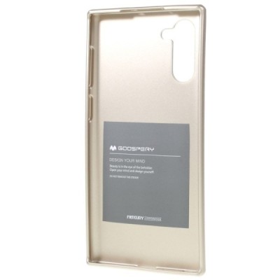 Samsung Galaxy Note 10 (N970F) Mercury auksinis kieto silikono tpu dėklas - nugarėlė / Priedai.lt