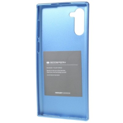 Samsung Galaxy Note 10 (N970F) Mercury mėlynas kieto silikono tpu dėklas - nugarėlė / Priedai.lt
