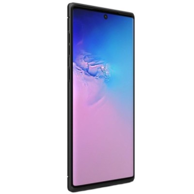 Samsung Galaxy Note 10 (N970F) „Carbon“ cieta silikona (TPU) melns apvalks / vacins.lv