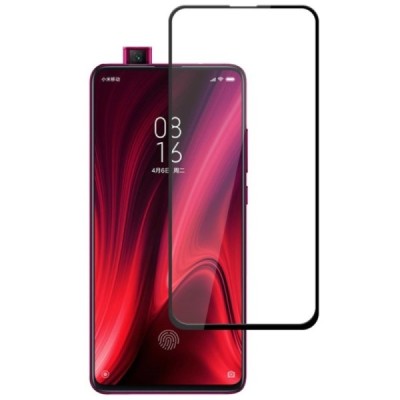 Xiaomi Mi 9T Mocolo Tempered Glass melns ekrāna aizsargstikls / Vacins.lv