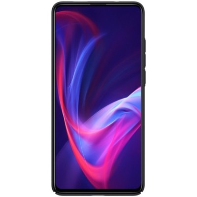 Xiaomi Mi 9T (Mi 9T Pro) Nillkin Frosted Shield melns plastmasas apvalks | vacins.lv