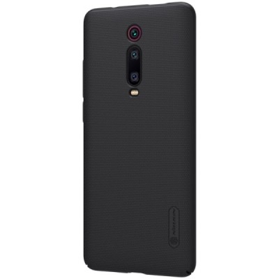 Xiaomi Mi 9T (Mi 9T Pro) Nillkin Frosted Shield melns plastmasas apvalks | vacins.lv
