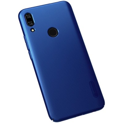 Nillkin Frosted Shield Huawei P Smart Z mėlynas plastikinis dėklas / Priedai.lt