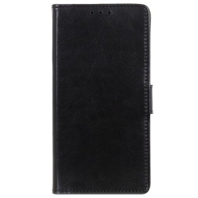 Samsung Galaxy Note 10 (N970F) atverčiamas juodas odinis dėklas - piniginė / Priedai.lt