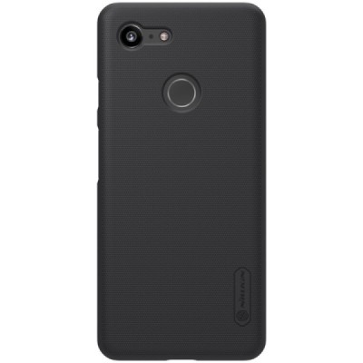 Nillkin Frosted Shield Google Pixel 3 juodas plastikinis dėklas / Priedai.lt
