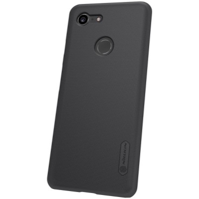 Nillkin Frosted Shield Google Pixel 3 juodas plastikinis dėklas / Priedai.lt