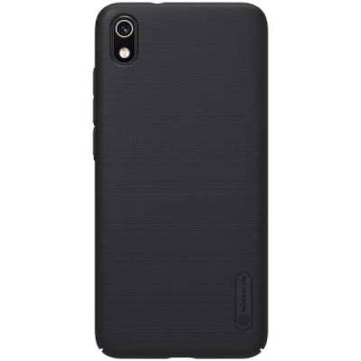 Xiaomi Redmi 7A Nillkin Frosted Shield melns plastmasas apvalks / vacins.lv