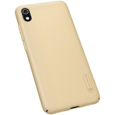Xiaomi Redmi 7A Nillkin Frosted Shield zelta plastmasas apvalks / vacins.lv
