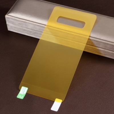 Samsung Galaxy S10+ (G975) apsauginė skaidri (pilnai dengianti) nugarėlės plėvelė / Priedai.lt