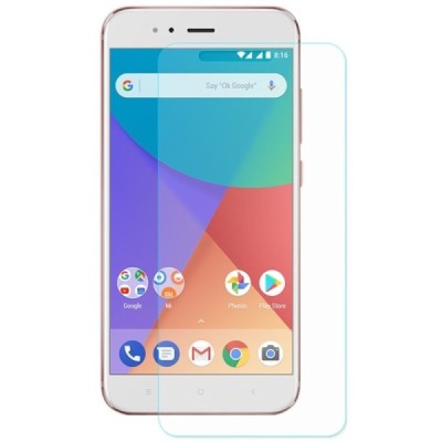 Xiaomi Mi A1 ir Mi 5X „Calans“ Tempered Glass sustiprintos apsaugos apsauginis ekrano stiklas 0.26 mm / Priedai.lt