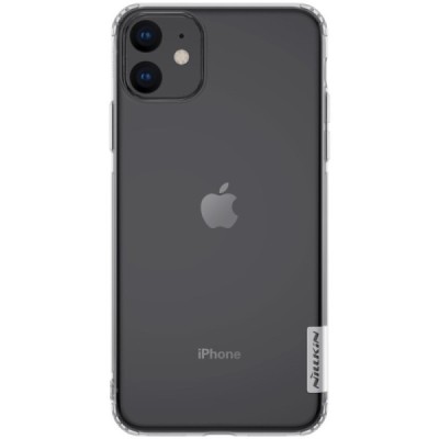 Apple iPhone 11 Nillkin Nature plonas skaidrus (permatomas) silikoninis TPU bespalvis dėklas / Priedai.lt