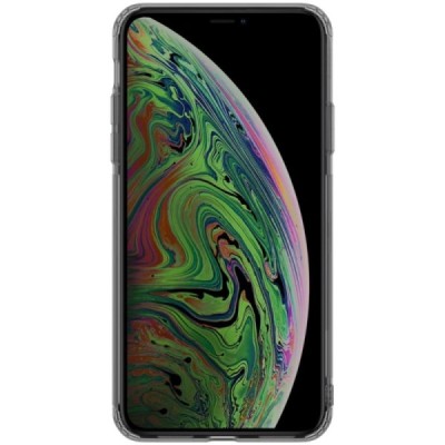 Apple iPhone 11 Nillkin Nature plonas pilkas (permatomas) silikoninis TPU dėklas / Priedai.lt