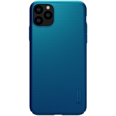 Nillkin Frosted Shield Apple iPhone 11 Pro mėlynas plastikinis dėklas / Priedai.lt