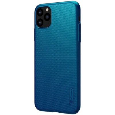 Nillkin Frosted Shield Apple iPhone 11 Pro mėlynas plastikinis dėklas / Priedai.lt