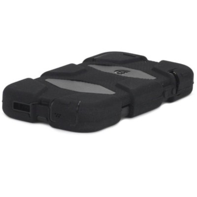 „Griffin“ Survivor juodas Apple iPhone SE (iPhone 5, iPhone 5S) dėklas (dėkliukas) / Priedai.lt