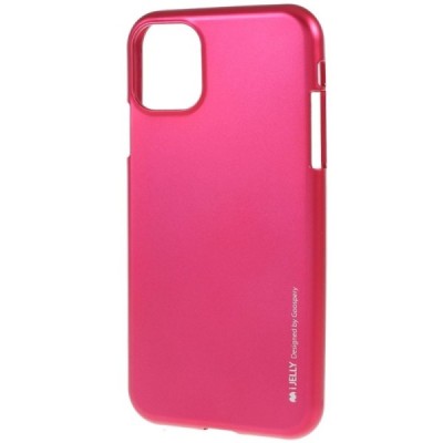 Apple iPhone 11 Pro Mercury tamsiai rožinis kieto silikono TPU dėklas - nugarėlė / Priedai.lt