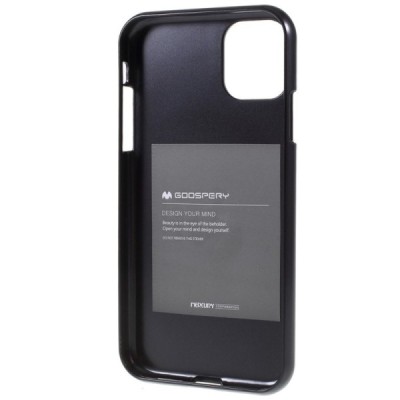Apple iPhone 11 Pro Mercury juodas kieto silikono TPU dėklas - nugarėlė / Priedai.lt