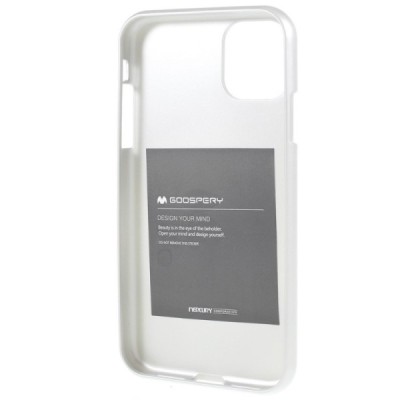 Apple iPhone 11 Pro Max Mercury sudrabs cieta silikona (TPU) apvalks / vacins.lv