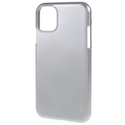 Apple iPhone 11 Pro Max Mercury pilkas kieto silikono TPU dėklas - nugarėlė / Priedai.lt