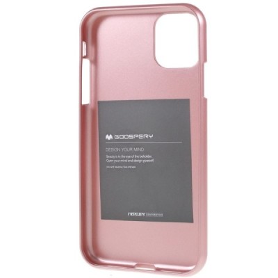Apple iPhone 11 Pro Max Mercury gaiši rozs cieta silikona (TPU) apvalks / vacins.lv