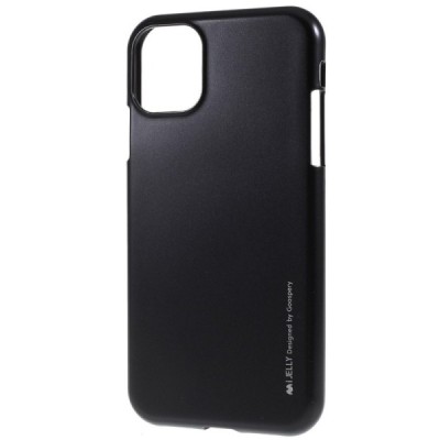 Apple iPhone 11 Mercury melns cieta silikona (TPU) apvalks / vacins.lv