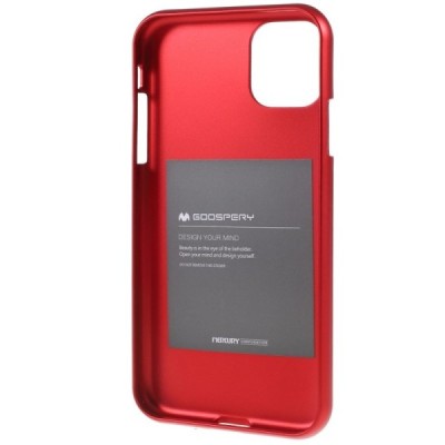Apple iPhone 11 Mercury sarkans cieta silikona (TPU) apvalks / vacins.lv