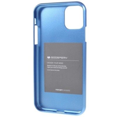 Apple iPhone 11 Mercury mėlynas kieto silikono TPU dėklas - nugarėlė / Priedai.lt