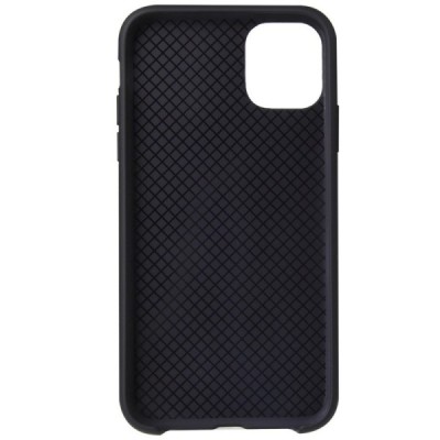 Apple iPhone 11 kieto silikono TPU juodas dėklas - nugarėlė / Priedai.lt