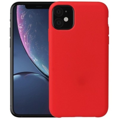Apple iPhone 11 kieto silikono TPU raudonas dėklas - nugarėlė / Priedai.lt