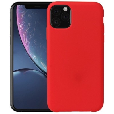 Apple iPhone 11 Pro cieta silikona (TPU) sarkans apvalks / vacins.lv