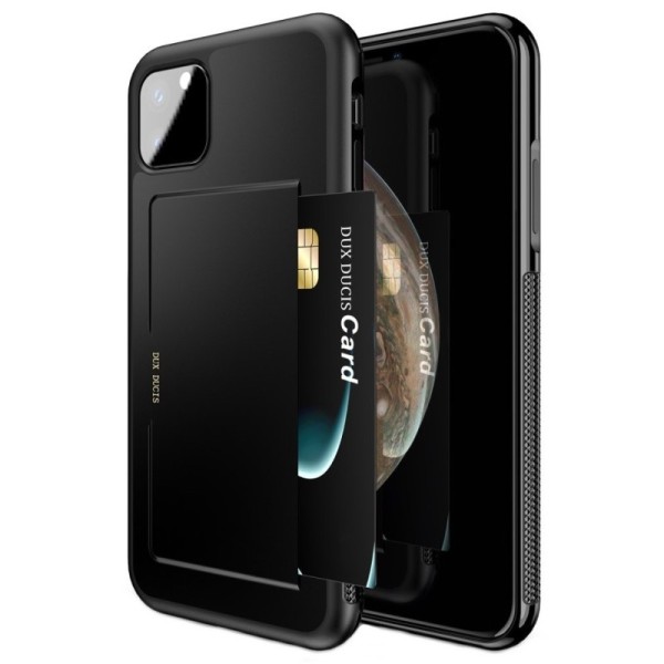 „Dux Ducis“ Pocard dėklas - juodas (iPhone 11 Pro)