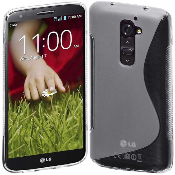 Kieto silikono dėklas - skaidrus (G2 mini)