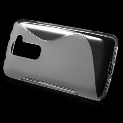 LG G2 mini D620 kieto silikono skaidrus dėklas - nugarėlė / Priedai.lt