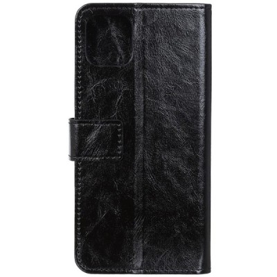 Apple iPhone 11 Pro Max atvēramais ādas melns maciņš (maks) / Vacins.lv